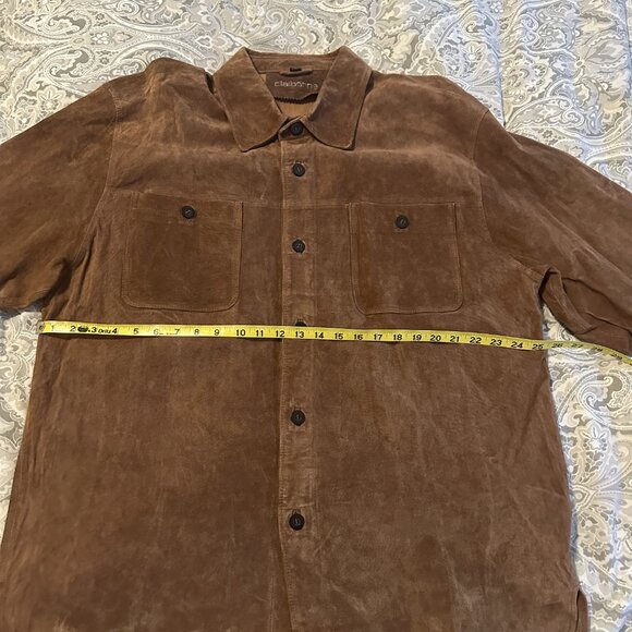 Men's Claiborne Vintage Soft Leather Jacket XXL - Picture 7 of 14